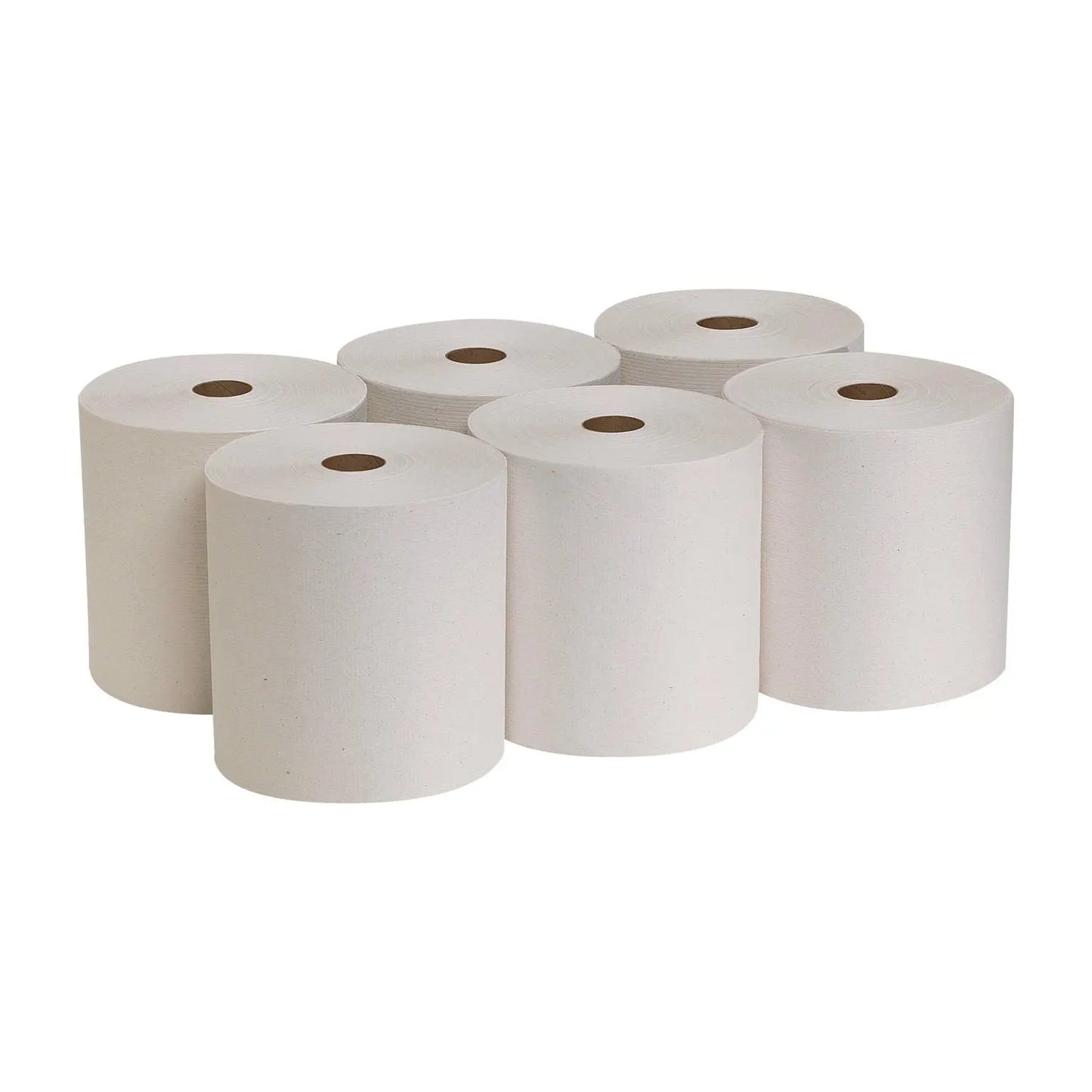 GPC26601 Pacific Blue Basic Recycled Paper Towel Roll, 1-Ply, 7.88" x 800 ft, White, 6 Rolls/Carton Georgia Pacific Professional