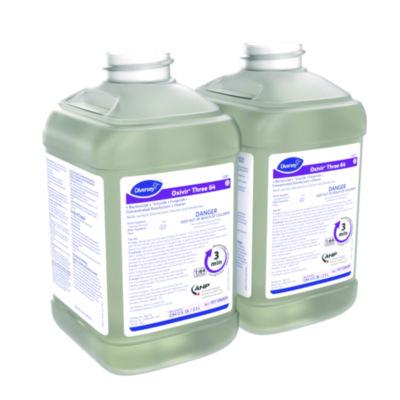 DVS101106009 Oxivir Three 64, Surfectant Scent, 2.5 L Bottle, 2/Carton DIVERSEY
