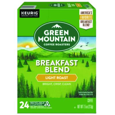 GMT6520 Breakfast Blend Coffee K-Cup Pods, 24/box KEURIG DR PEPPER