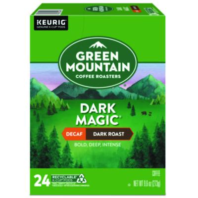 GMT4067 Dark Magic Decaf Extra Bold Coffee K-Cups, 24/box