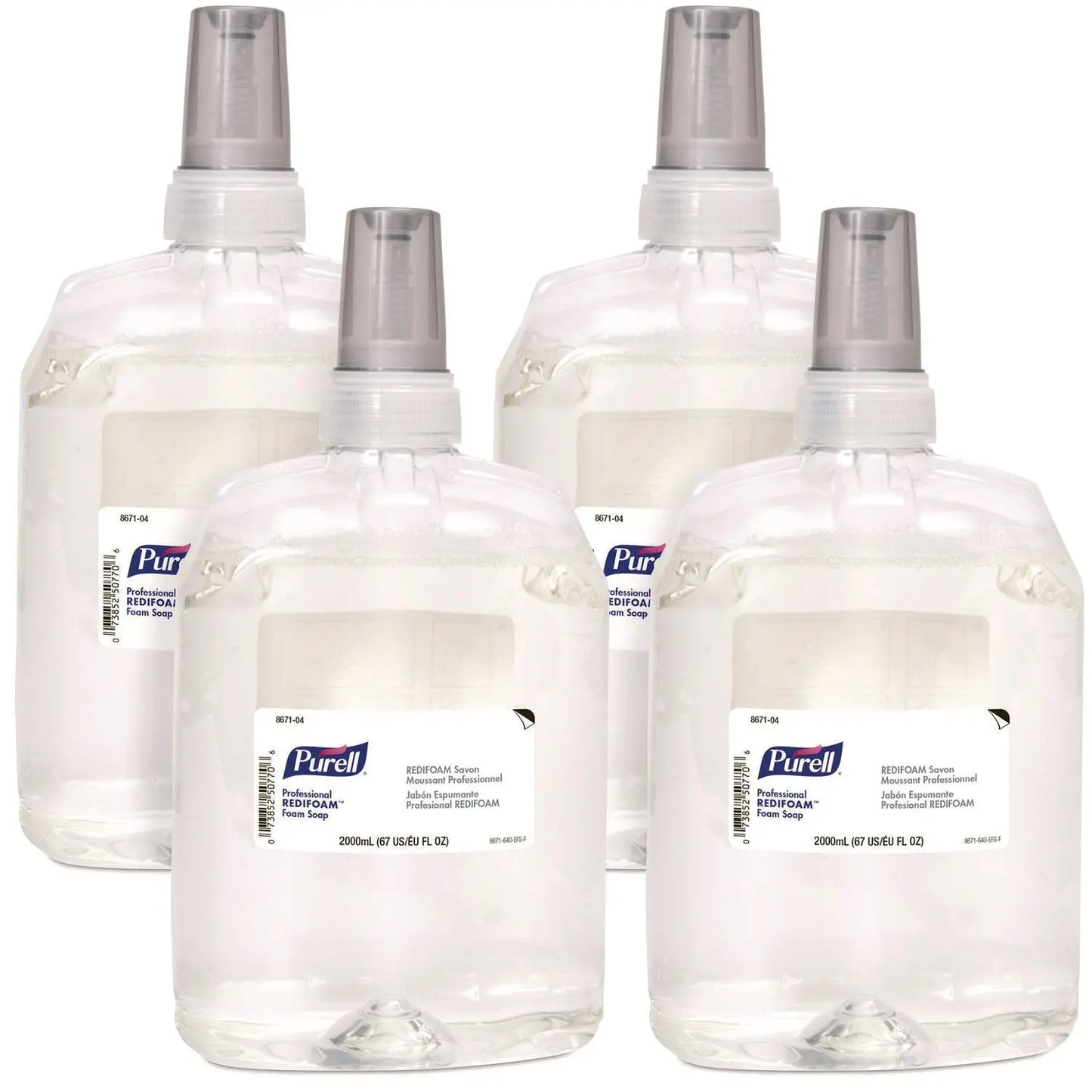 GOJ867104CT Professional REDIFOAM Foam Soap Refill, Citrus Mint Scent, 2,000 mL, 4/Carton PURELL