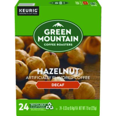 GMT7792 Hazelnut Decaf Coffee K-Cups, 24/box