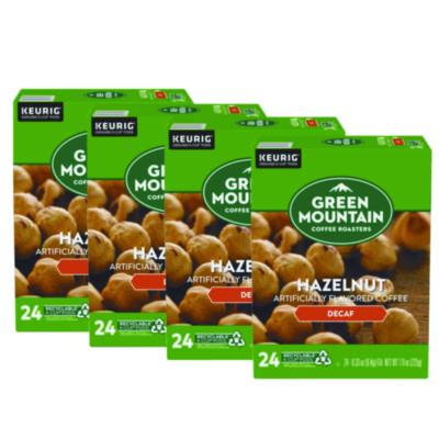 GMT7792CT Hazelnut Decaf Coffee K-Cups, 96/carton KEURIG DR PEPPER