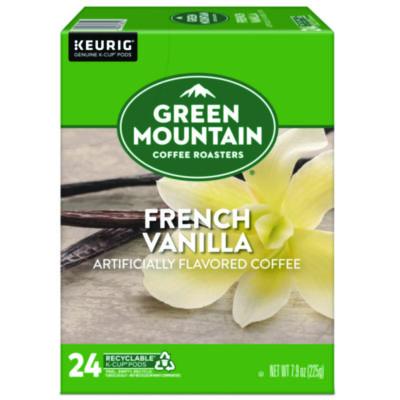 GMT6732 French Vanilla Coffee K-Cup Pods, 24/box KEURIG DR PEPPER