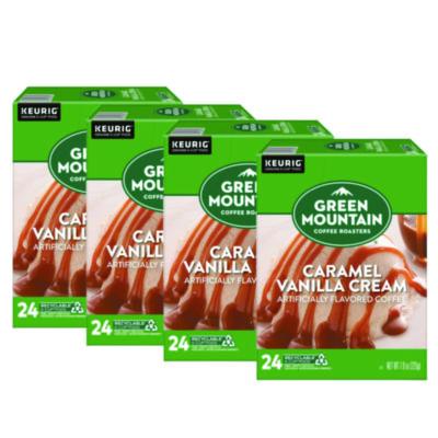 GMT6700CT Caramel Vanilla Cream Coffee K-Cups, 96/carton KEURIG DR PEPPER