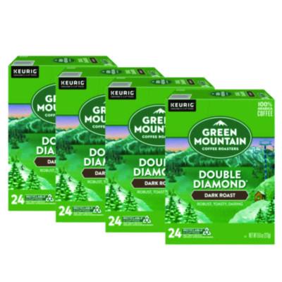 GMT4066CT Double Black Diamond Extra Bold Coffee K-Cups, 96/carton KEURIG DR PEPPER