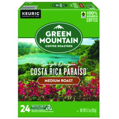 GMT8087 K-Cup Pods Costa Rica Paraiso, 24/box