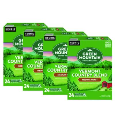 GMT6602CT Vermont Country Blend Coffee K-Cups, 96/carton KEURIG DR PEPPER