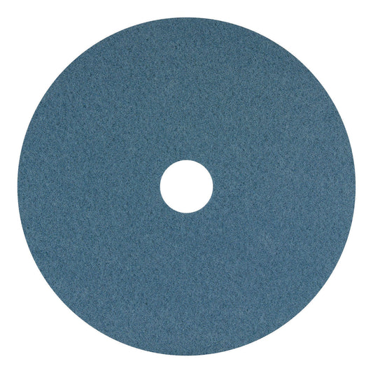 AM7400413 Blue Cleaner Pad, 13", Blue, 5/Carton