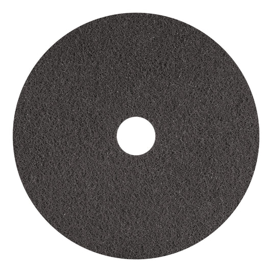 AM7430320 Titan Stripping Pad, 20" Diameter, Gray, 5/Carton