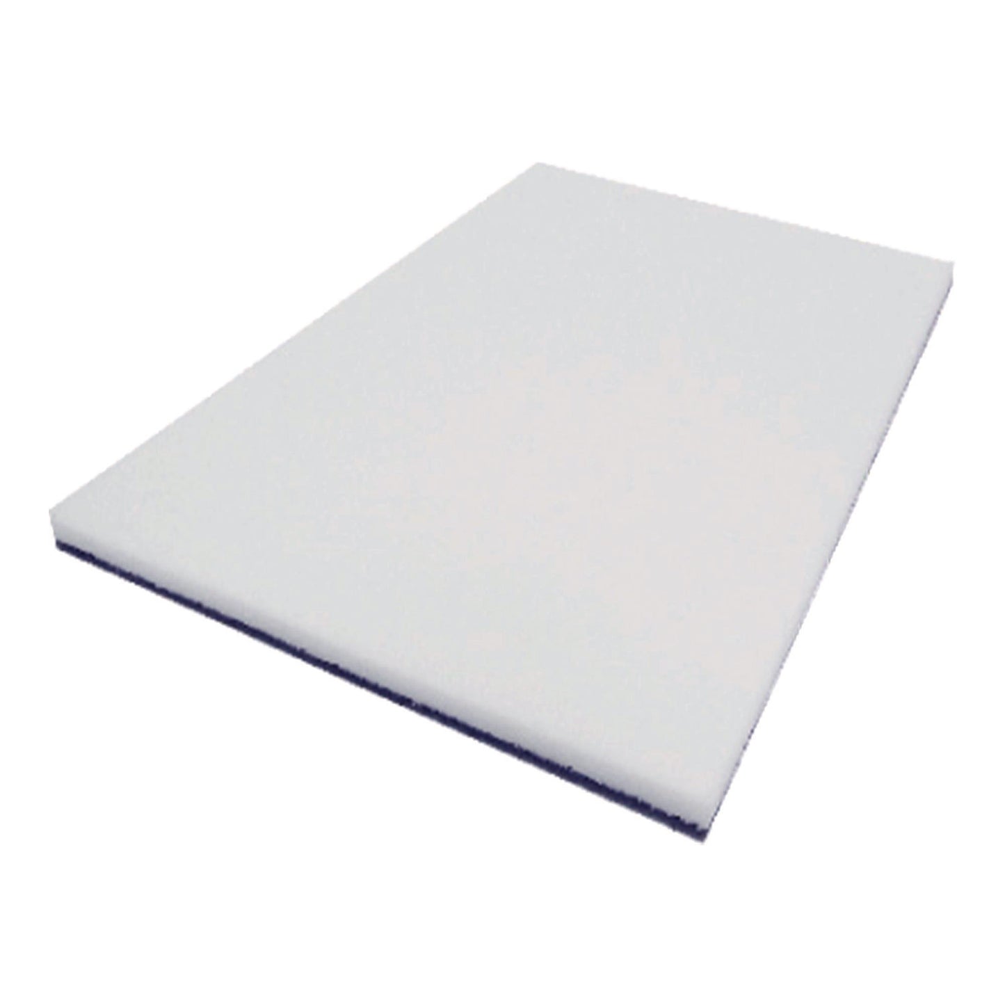 AM740401420 XTRACT Melamine Floor Pad, 14 x 20, White/Brown, 5/Carton
