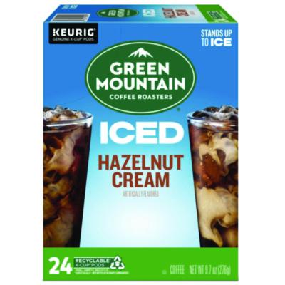 GMT9029 Hazelnut Cream Brew Over Ice Coffee K-Cups, 24/box KEURIG DR PEPPER