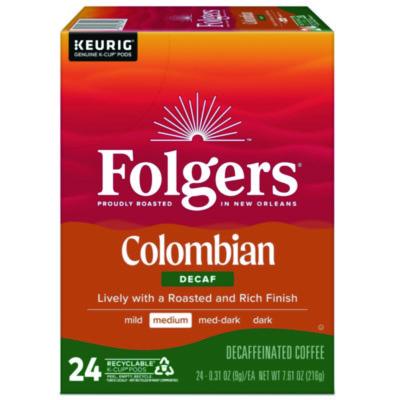 GMT0570 100% Colombian Decaf Coffee K-Cups, 24/box KEURIG DR PEPPER