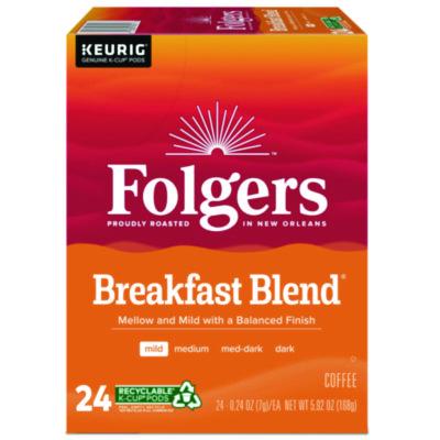 GMT0448 Breakfast Blend Coffee K-Cups, 24/Box KEURIG DR PEPPER
