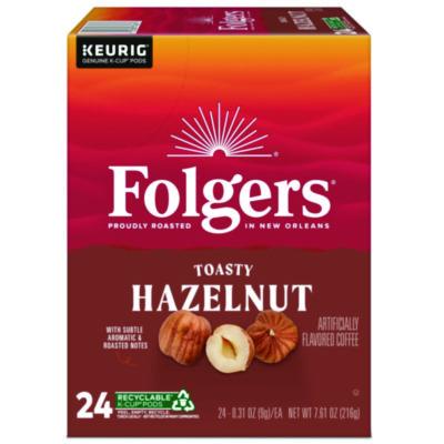 GMT0162 Toasty Hazelnut Coffee K-Cups, 24/Box KEURIG DR PEPPER