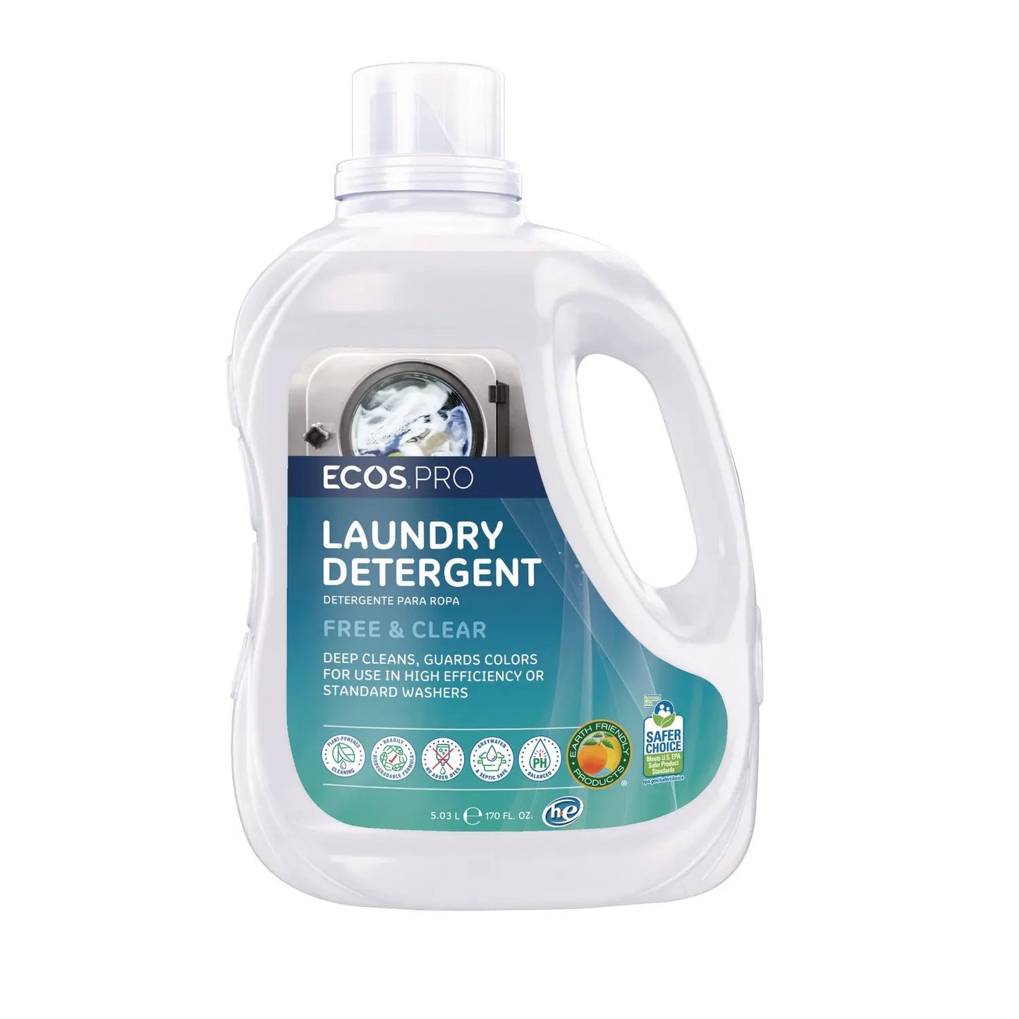EOPPL937102EA Laundry Detergent Liquid, 170 oz Bottle ECOS PRO