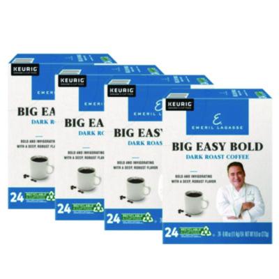 GMTPB1036CT Big Easy Bold Coffee K-Cups, 96/carton KEURIG DR PEPPER