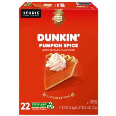 GMT7596 K-Cup Pods, Pumpkin Spice, 22/box KEURIG DR PEPPER