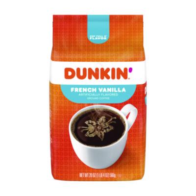 FOL00680 French Vanilla Coffee, 18 oz Bag