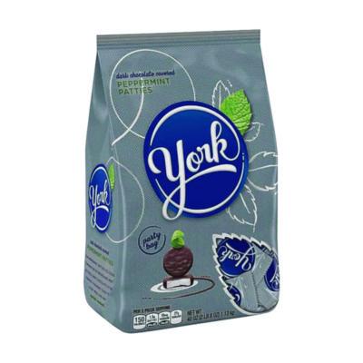 YOR05811 Peppermint Patties, Peppermint/Dark Chocolate Minatures, 35.2 oz Bag