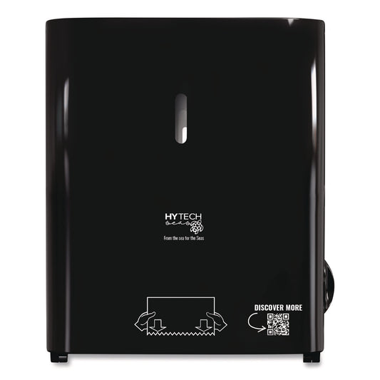 SOD419484 Hy Tech Towel Dispenser, Manual, 12.4 x 9.3 x 16.5, Black