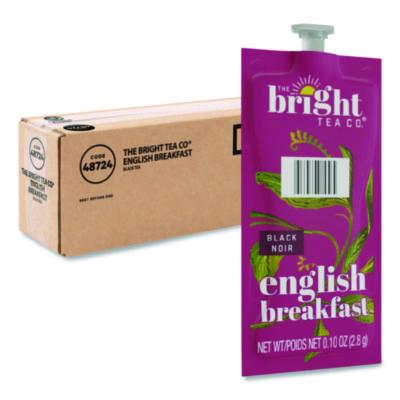 LAV48724 The Bright Tea Co. English Breakfast Black Tea Freshpack, 40/Carton