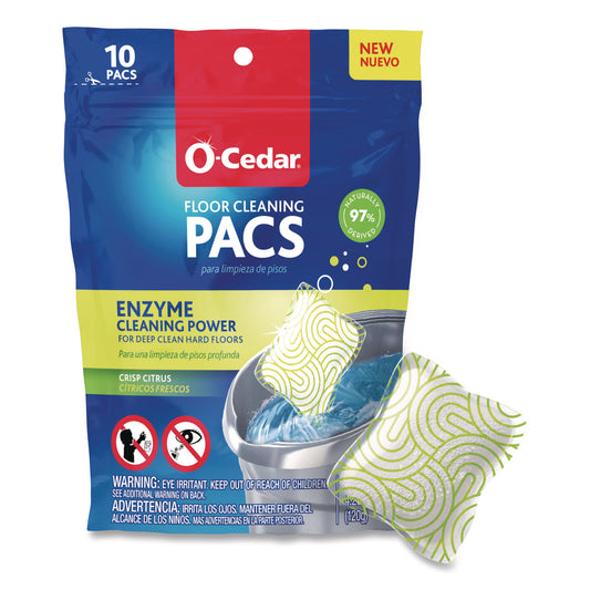 FHD172400PK Cleaning PACS, Crisp Citrus Scent, 10/Pack