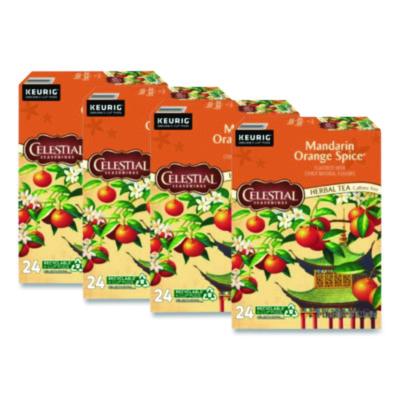 GMT14735CT Mandarin Orange Spice Herb Tea K-Cups, 96/carton KEURIG DR PEPPER