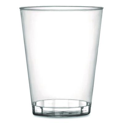 SVV408 Plastic Tumblers, 8 oz, Clear, 20/Bag, 25 Bags/Carton FINELINE