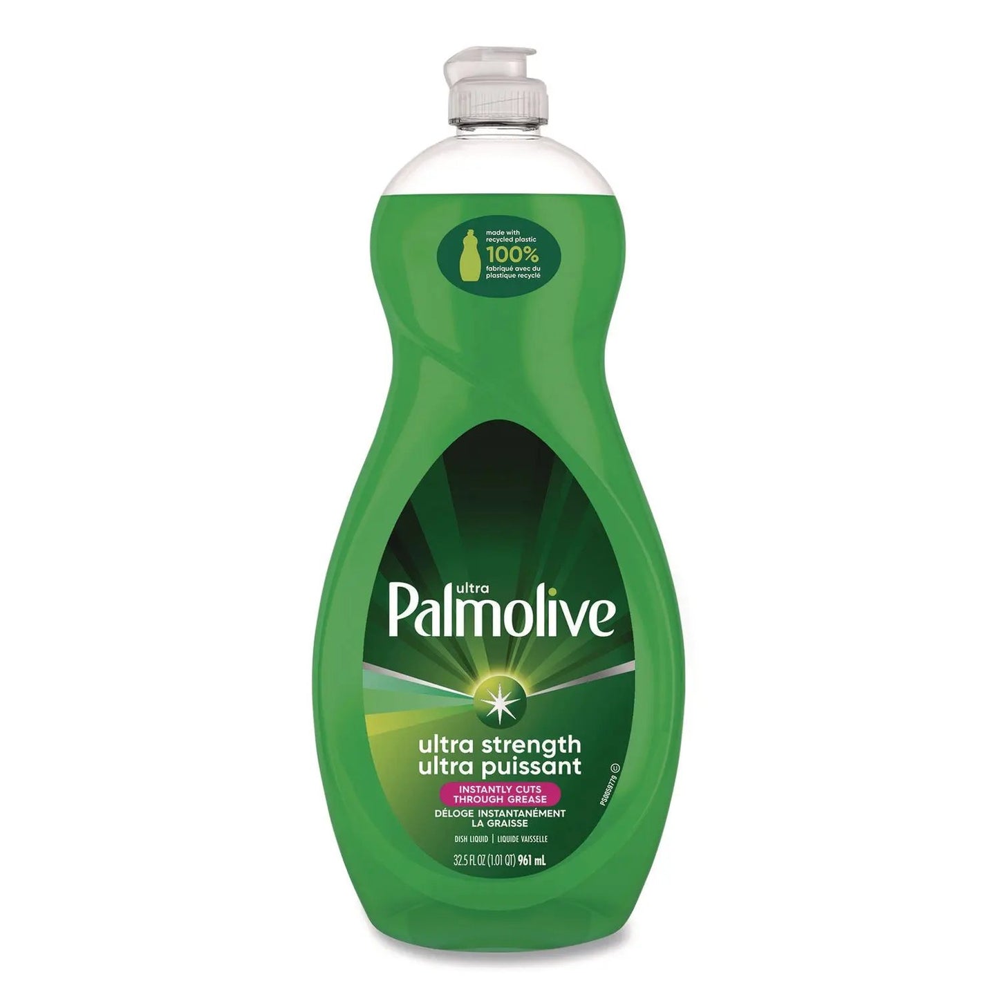 CPC45093EA Dishwashing Liquid, Ultra Strength, Original Scent, 32.5 oz Bottle Ultra Palmolive
