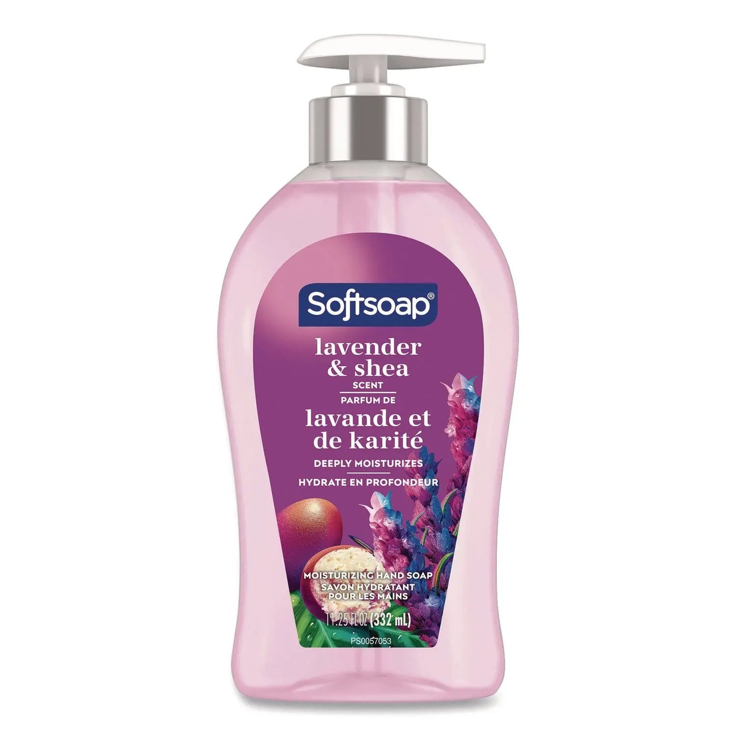 CPCUS07058A Antibacterial Hand Soap, Lavender and Shea Butter Scent, 11.25 oz Softsoap