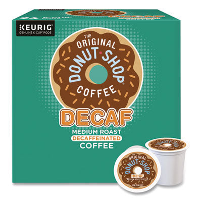 DIE60224101 Decaf Coffee K-Cups, 0.39 oz, 22/Box KEURIG DR PEPPER