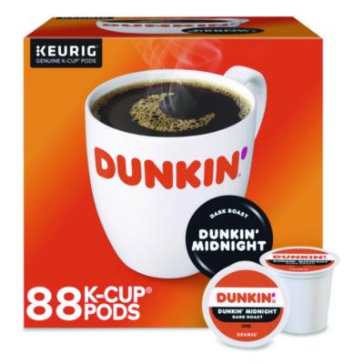GMT400849 Midnight Coffee K-Cups, 0.35 oz, 22/Box, 4 Boxes/Carton KEURIG DR PEPPER