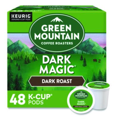 GMT1635472 Dark Magic Extra Bold Coffee K-Cups, 0.4 oz, 48/Box