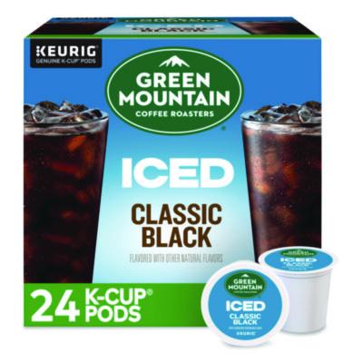 GMT5000372042 Classic Black Brew Over Ice Coffee K-Cups, 0.4 oz, 24/Box