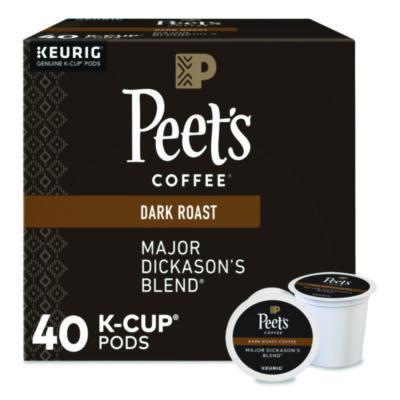 KEU24306979 Major Dickason's Blend K-Cups, 0.44 oz, 40/Box KEURIG DR PEPPER