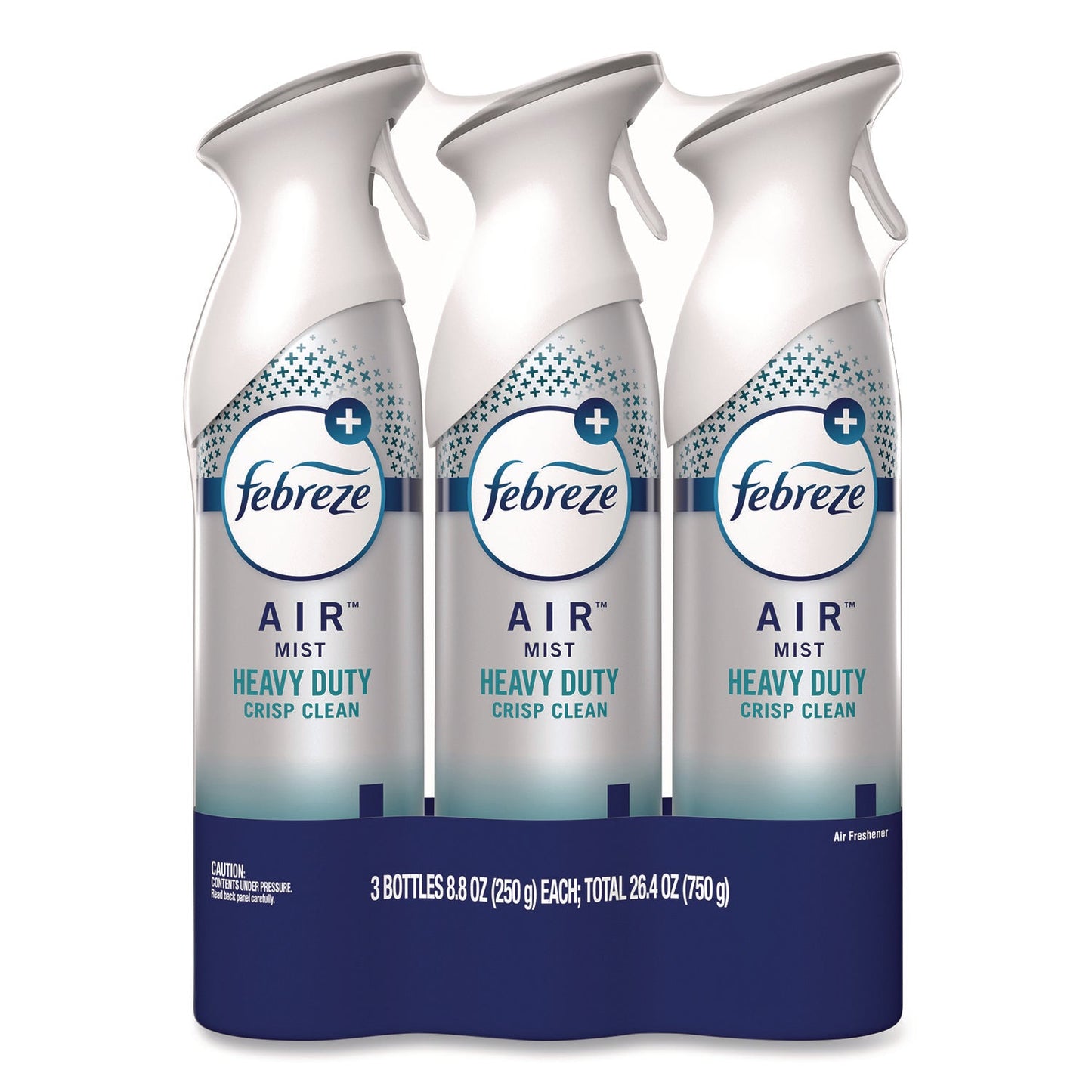 PGC74601 AIR, Heavy-Duty Crisp Clean, 8.8 oz Aerosol Spray, 3/Pack Febreze