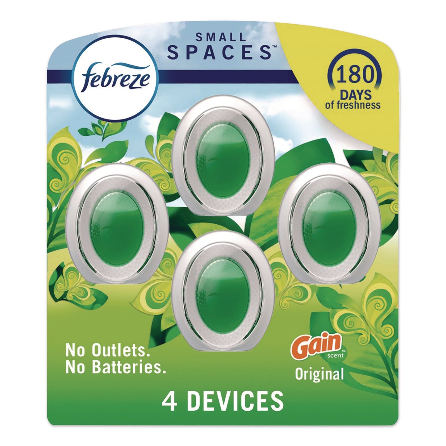 PGC2573 smallSPACES, Gain Original, 0.25 oz, 4/Pack Febreze