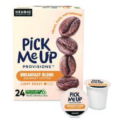 PIE5000381024 Breakfast Blend Coffee K-Cups, 24/Box PICK ME UP PROVISIONS