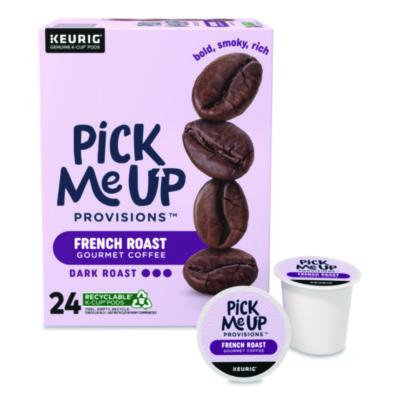 PIE5000381026 French Roast Coffee K-Cups, 24/Box PICK ME UP PROVISIONS