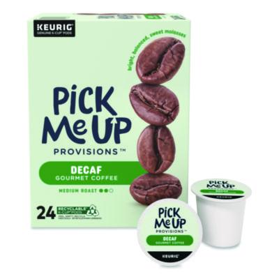 PIE5000382575 Decaf Coffee K-Cups, 24/Box PICK ME UP PROVISIONS