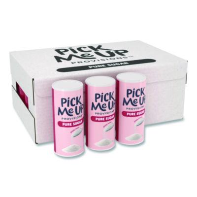 PIEPM62433CT942 Pure Sugar, 20 oz Canister, 24/Carton PICK ME UP PROVISIONS