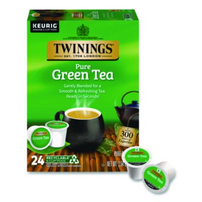 TWGTNA85788 Tea K-Cups, Green Tea, 0.11 oz, 24/Box