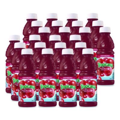 TPA913717 JUICE BEVERAGE, CRANBERRY, 10 OZ BOTTLE, 24/CARTON