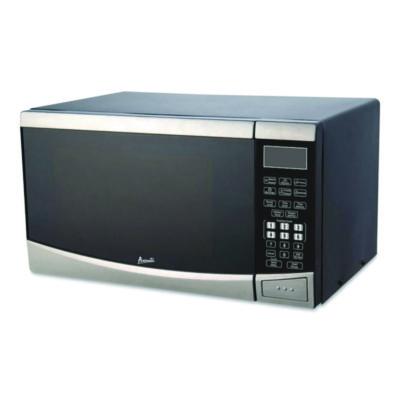AVAMT09V3S 0.9 Cu Ft Stainless Steel Countertop Microwave, Stainless Steel/Black