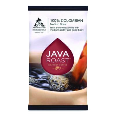 JAV479695 Ground Coffee, 100% Columbian, 1.25 oz Packet, 42/Carton