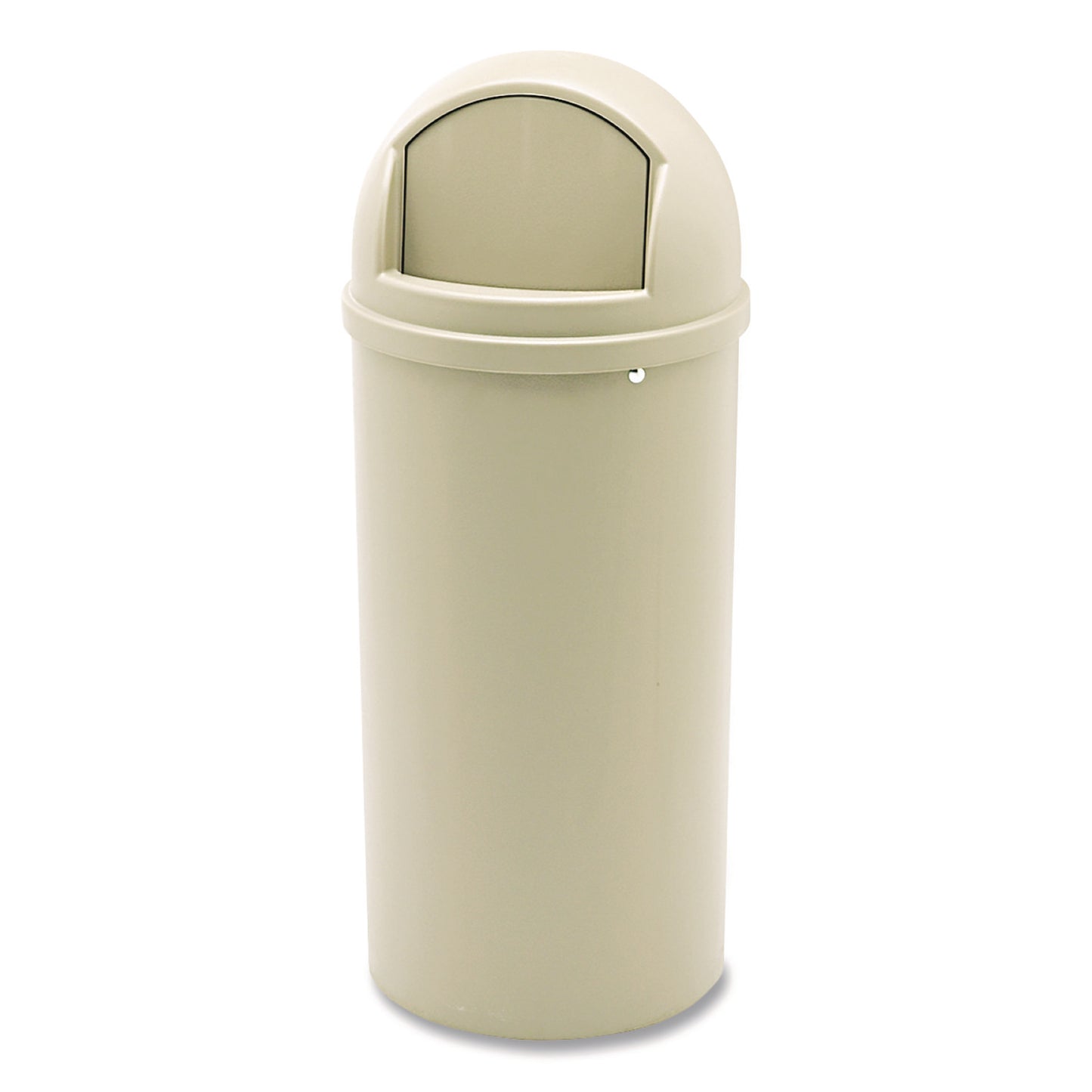 RCP816088BG Marshal Classic Container, 15 gal, Plastic, Beige