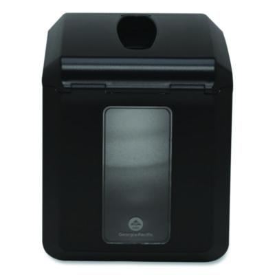 CS154527A Tabletop Napkin Dispenser, 6.1 x 7.6 x 7.2, Black