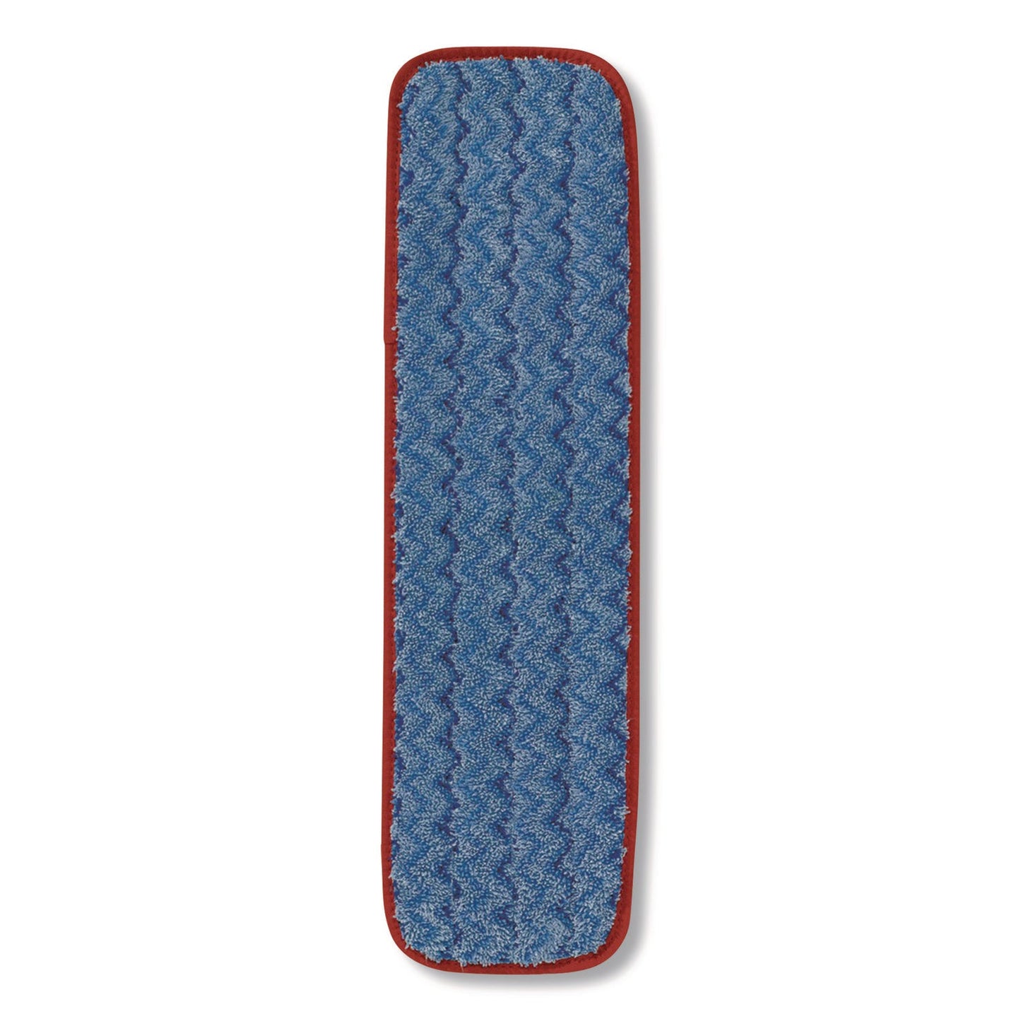RCPFGQ41000RD00 Microfiber Wet Mop Pad, 18", Red, 12/Carton RUBBERMAID COMMERCIAL PROD.