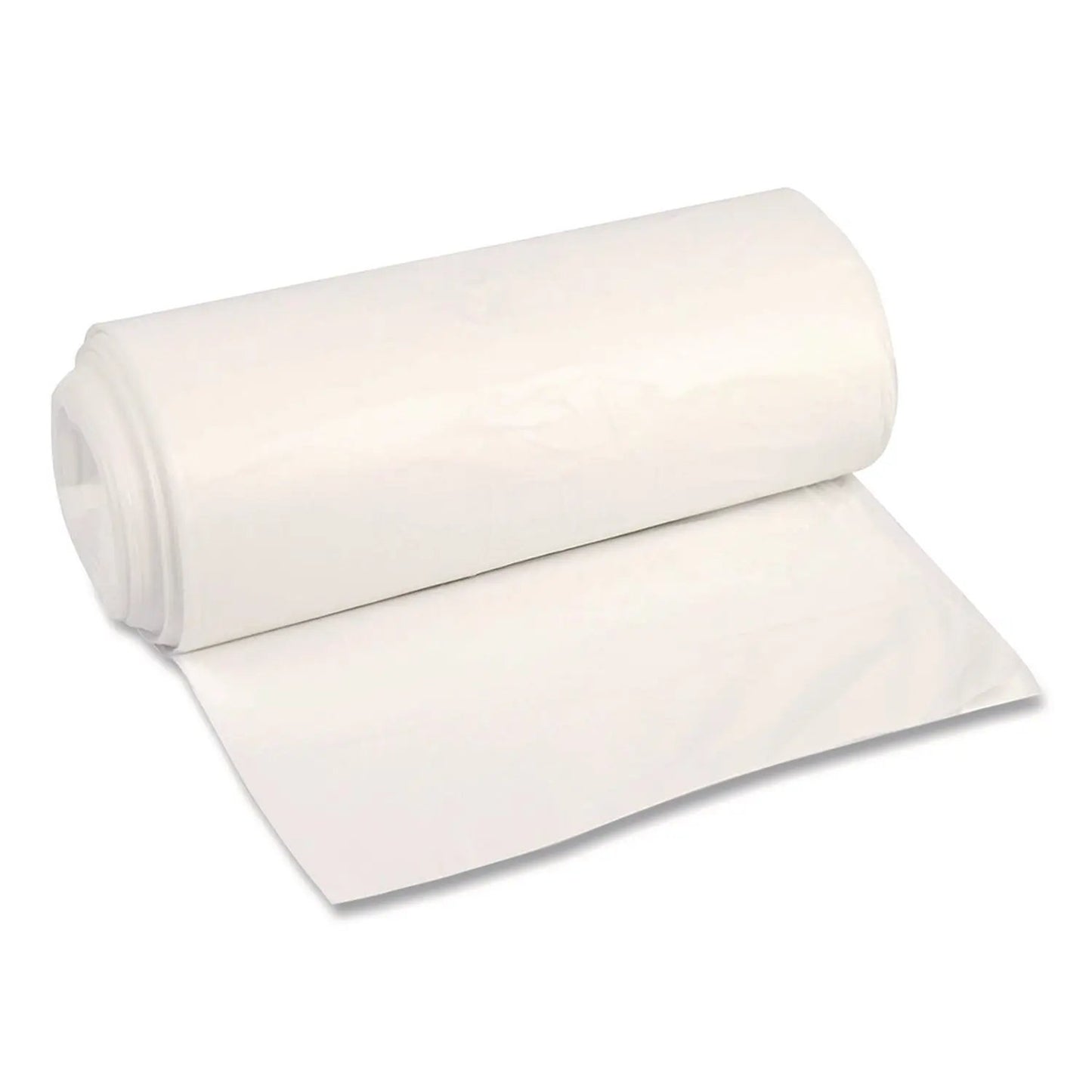 BWK434816R High-Density Can Liners, 56 gal, 16 mic, 43 x 48, Natural, Perforated Roll, 200/Carton Boardwalk